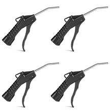 Quente 4 peças ferramentas de sopro de ar de potência bocal de ar soprador de ar ferramenta compressor de ar acessórios para uso doméstico industrial