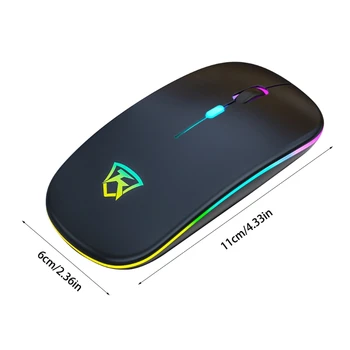 

2.4GHz Wireless Mouse Three Gears DPI Adjustable Silent USB Charging Mouse R2JB