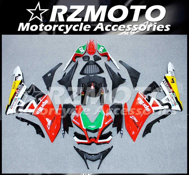 Мотоцикл Новый ABS весь обтекатели комплект подходит для Aprilia RSV4 1000 2009 2010 2011 2012 2013