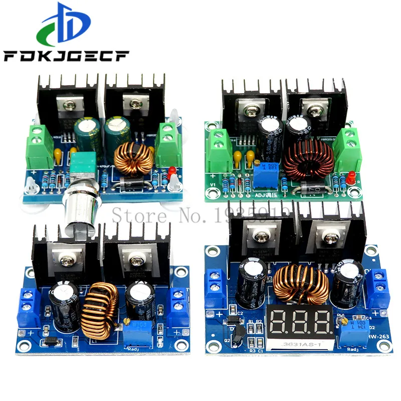 XH-M401 XL4016E1 регулятор напряжения Цифровой PWM Регулируемый DC-DC понижающий