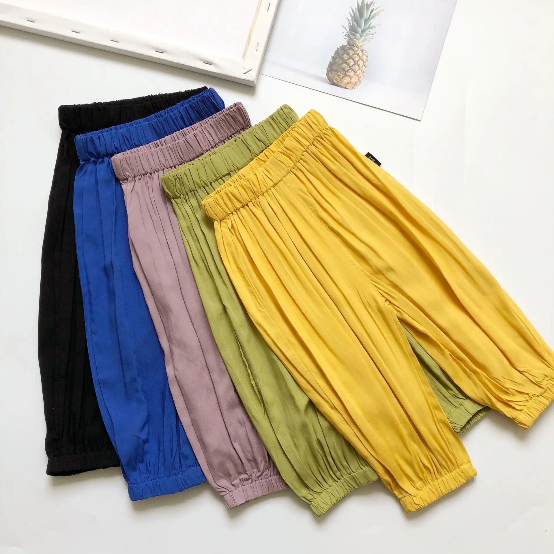 

Chen Mother Infant Children's Clothing Male Baby Anti Mosquito Pants Summer Thin Section 1-2-3-Year-Old Children Lantern Pants C