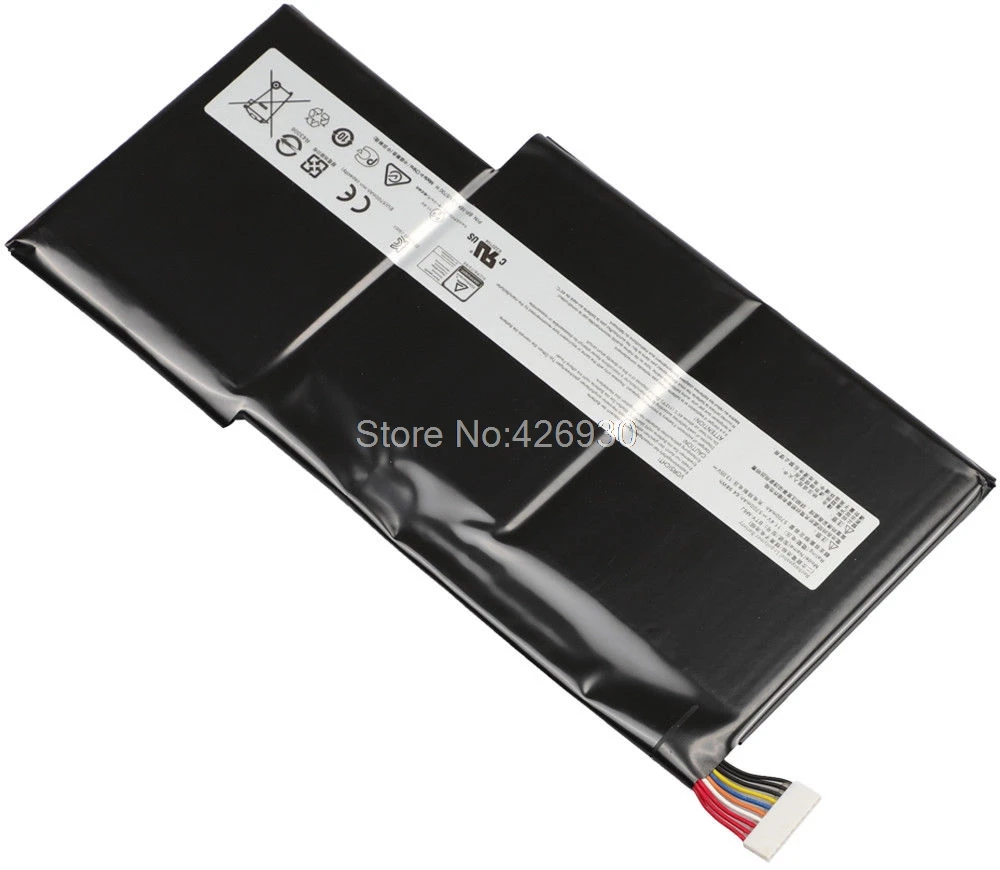 

Аккумулятор BTY-M6J для MSI GS43VR GS63 GS63VR MS-16K2 16K4 GS73 GS73VR 6RF 7RE 7RF 7RG 6RF-001US BP-16K1-31 11,4 V 64.98Wh 5700MAH