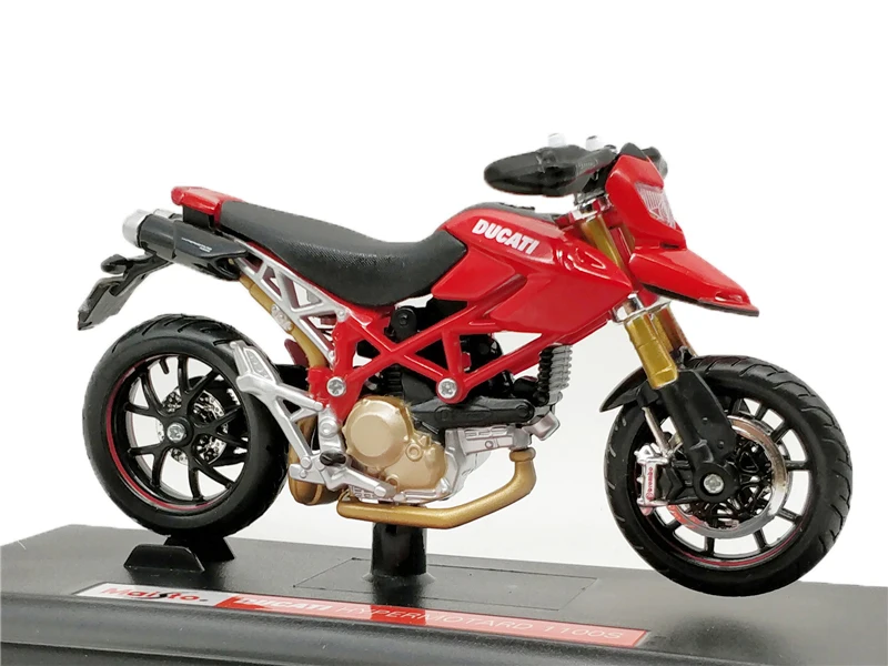 Maisto 1:18 Ducati 1199 Hypermotard 1098S скремблер supersport s 848 Monster 1200S Deacast мотоцикл уличный велосипед - Цвет: Hypermotard 1100S