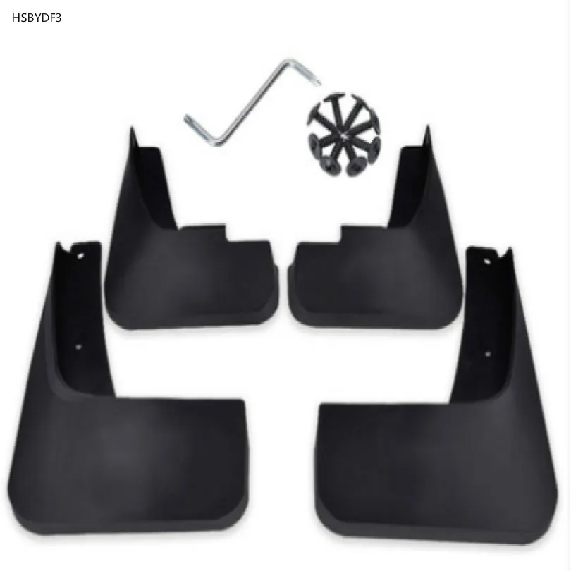 

HSBYDF3F0F6 Mudguards car Mud guard fender mudguard car flipper with install tools dustproof Mud proof free shipping