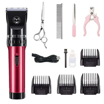 

Baorun P6 Clipper For Dogs Professional Large Dog Hair Grooming Trimmer Kit Cat Cutter Powerful Machine For Animal Pet Yorkshire