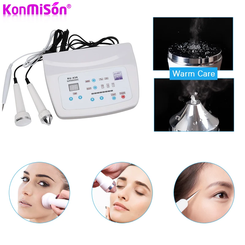 シミ取り美容美顔器 RU-638 3 In 1 RU-638 Ultrasonic Facial Machine Spot Tattoo Removal