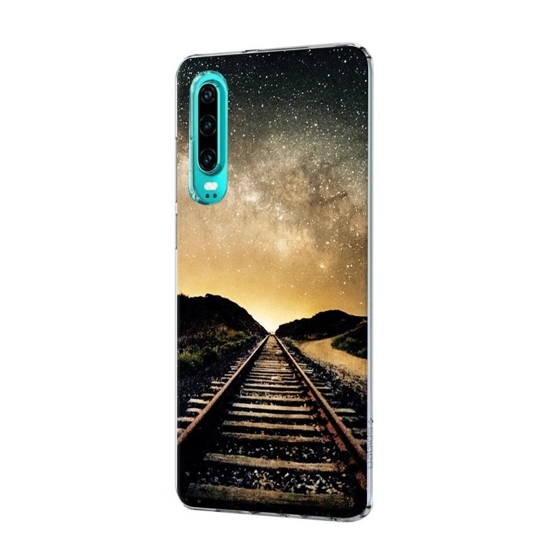Чехол для мобильного телефона huawei P30 P20 P10 P9 P8 P Sart Z Lite Pro, Жесткий Чехол для поезда