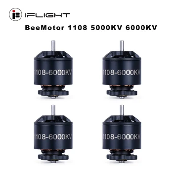 

iFlight BeeMotor 1108 5000/6000KV 2-4S Brushless Motor for RC Drone FPV Racing RC Remote Control Toys Spare Parts