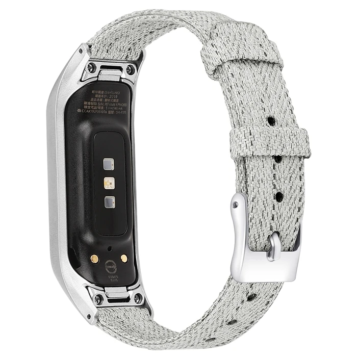 Браслет для samsung Galaxy Fit E Smartwatch ремешок для часов холст Нержавеющая сталь ремешок для часов samsung Galaxy Fit E Band аксессуар