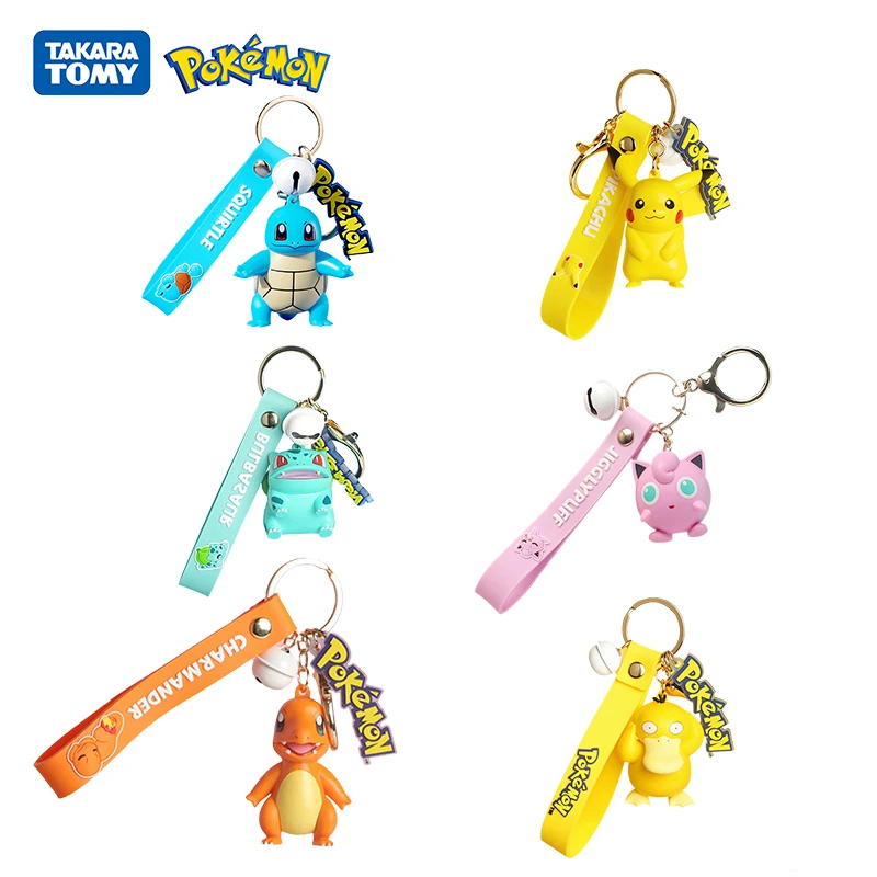 Аниме экшн-фигурки TAKARA TOMY Pokemon Pikachu Venusaur брелок-подвеска украшение игрушки товары