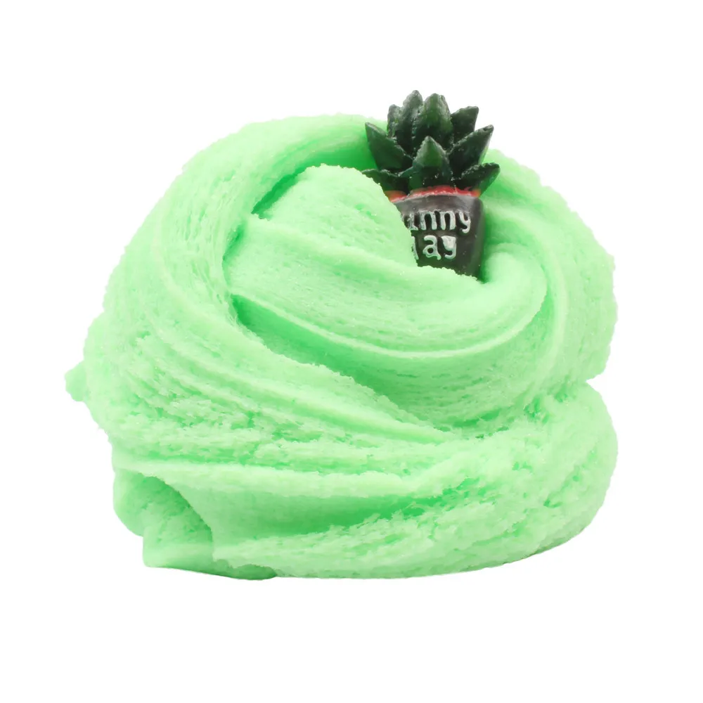 Colorful Mixing Cloud Cotton Candy Slime Fluffy Polymer Anti Stress Slime Sludge Cotton Mud Toy Toys For Children #A