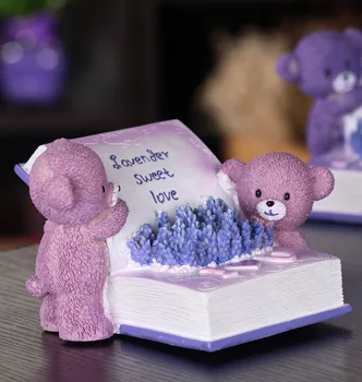 

Purple Bears Book The Resin That Occupy Home Furnishing Articles Piggy Bank Modelling Unisex Simulation Cash Register 2020