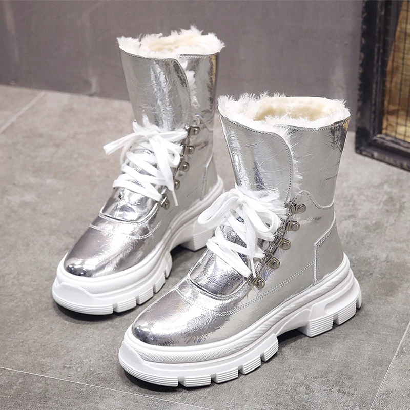 women's glitter winter boots