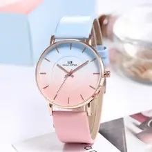 Women Watch Fresh Simple Design Female Quartz Watch Fashion Student Belt Men And Women Watches Decorative Table zegarki #D 2019