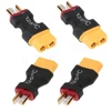 1pcs T Male Plug to XT60 Male / T Female Plug to XT60 Female Adapter For RC Helicopter Quadcopter LiPo Battery Plug Connector 2