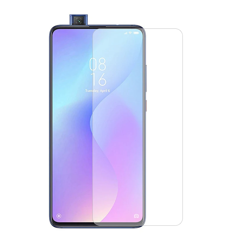 

9H Hardness Tempered Glass Film For Xiaomi 9t Redmi k20 pro Screen Protector For Redmo Note 8 pro Xiaomi 9x HD Glass Film Cover