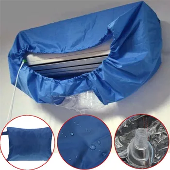 

Air Conditioning Cover Washing Wall Mounted Air Conditioner Cleaning Protective Dust Cover Clean Tool Tightening belt for 1-3P