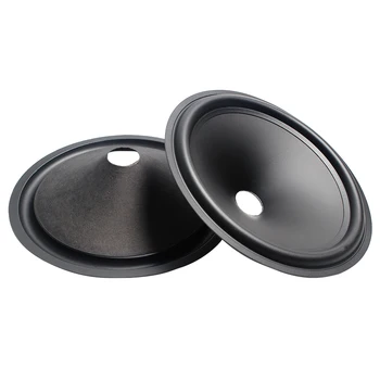 

2Pcs/Lot 8 INCH Speaker Paper Cone Speaker Horn Corrugated Cones Wavy Cone Foam Edge 195mm 8" Basin Drum 25.5 Core