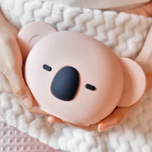 Грелка, силиконовая бутылка, зимний нагреватель с трикотажной крышкой, грелка, бутылка