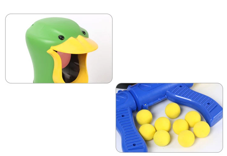 hit me duck с воздушным питанием пистолет для мальчиков и девочек Безопасность мягкая пуля Джунгли Охота стрельба пистолет детская игрушка подарок на день рождения WM-72