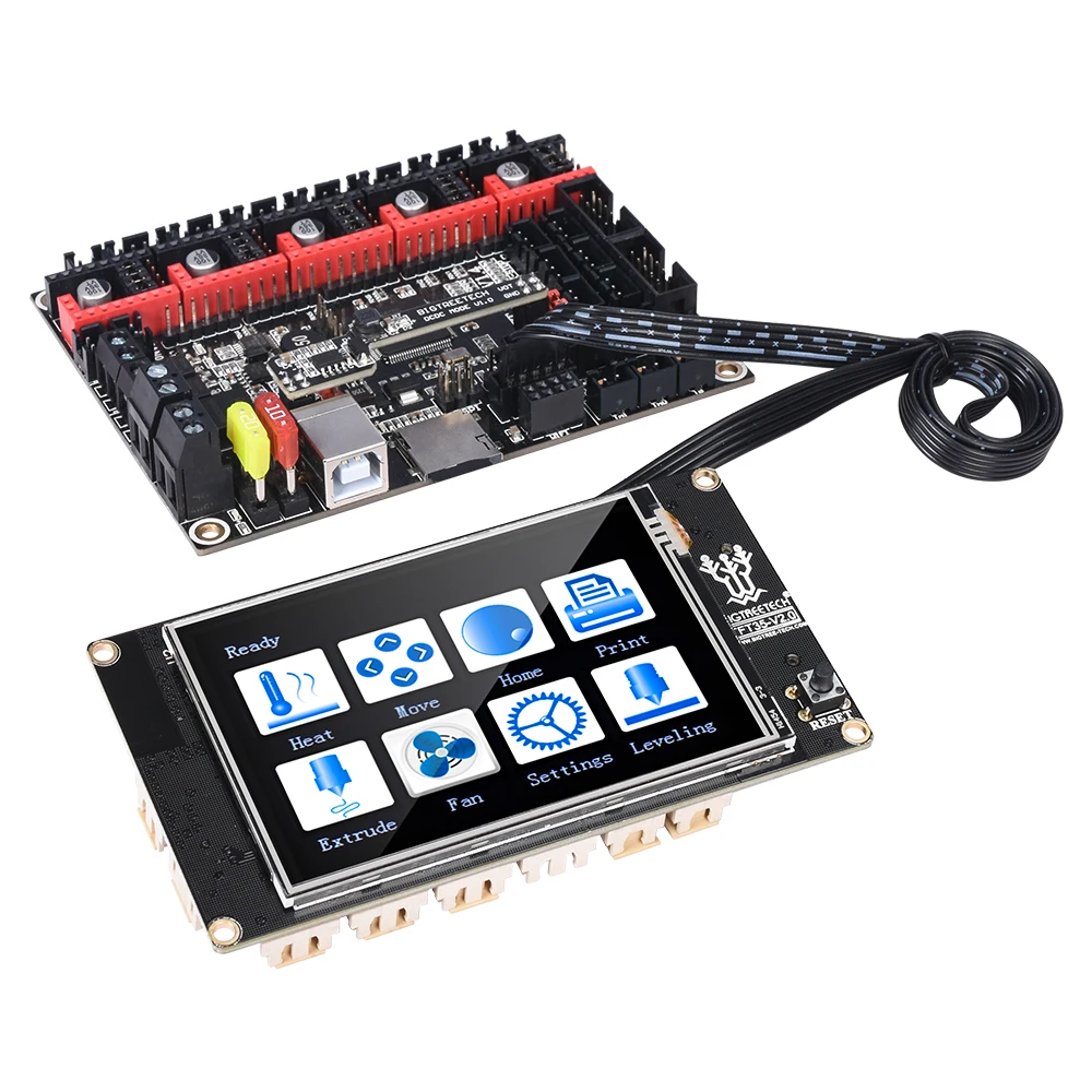 BIGTREETECH BTT SKR V1.4 Turbo 32 битная плата TFT35 V2.0 сенсорный экран TMC2209 TMC2208 UART Upgrade V1.3 MKS GEN