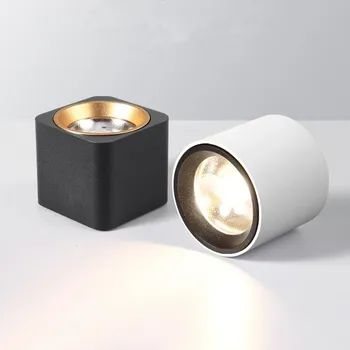 

COB Downlight Surface Mounted Led Downlight 3W/5W/7W/10W Dimmable Led Spot High Bright Living Room Clothes Store Ceiling Lamp
