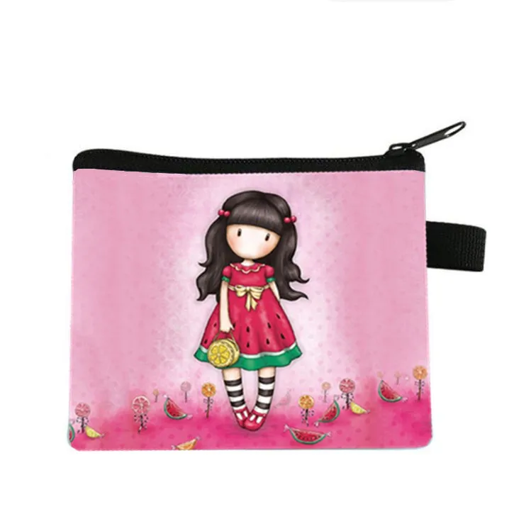 Game Wallet Student Boys And Girls Short Wallet Card Bag Pocket Change Purse Cute Coin Purse Clear Purse Small Pouch coin Bolsa