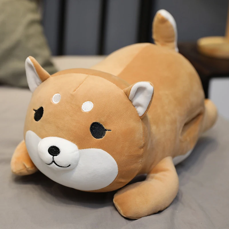 

New 40/50cm Lovely Shiba Inu Dog Plush Toy Stuffed Soft Animal Corgi Chai Pillow Christmas Gift for Kids Kawaii Birthday Present