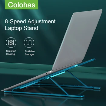 

Folding Adjustable Laptop Stand Support Notebook Holder For Macbook Pro Air Aluminum alloy Computer Stand Riser Suporte Notebook