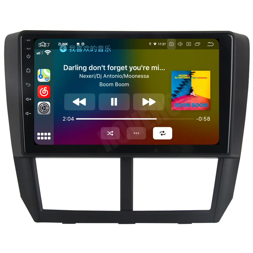 Автомобильный мультимедийный плеер на Android 10 для Subaru Forester Impreza 2008 2012 Авторадио