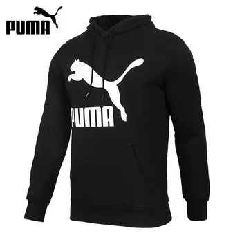 

Original New Arrival PUMA Classics Logo Hoody Men's Pullover Hoodies Sportswear