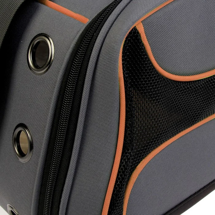 

Carrying bag with porthole, small, 39x25x20 cm, rubber feet