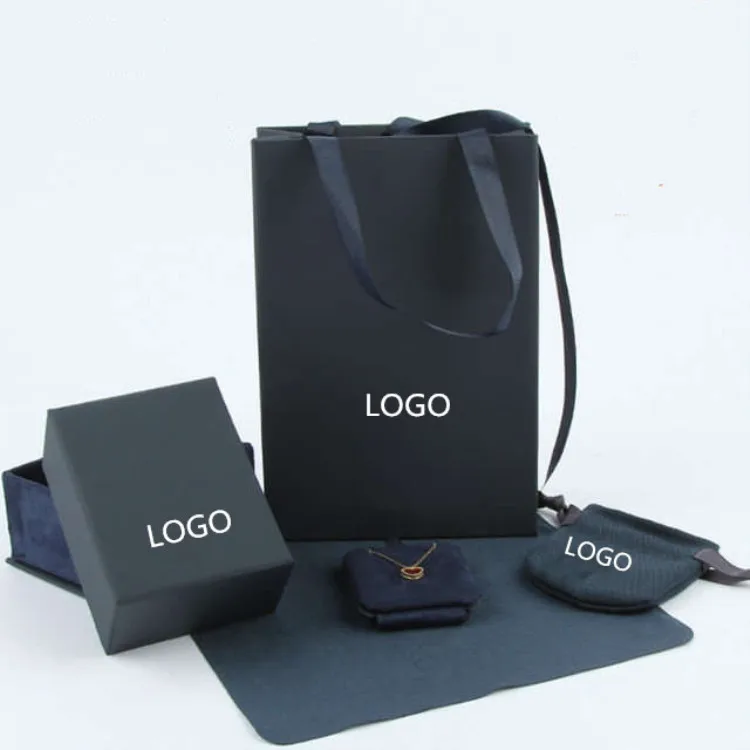 

APM Original Gift Box Top Grade Jewellery Box Cardboard Box Necklace Ear Stud Ring Pendant Box Manufacturers Direct Selling