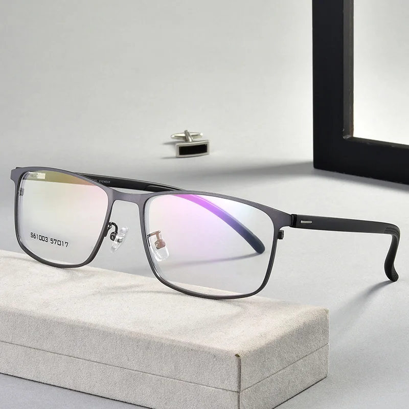 Компьютер TR90 сплав стекло es оправа для мужчин Близорукость глаз Стекло по рецепту оправы для очков корейские оптические очки