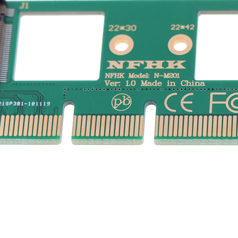 Адаптер NVMe M.2 NGFF SSD на PCI E адаптер x4 для переходника к 1 шт. конвертер переходных