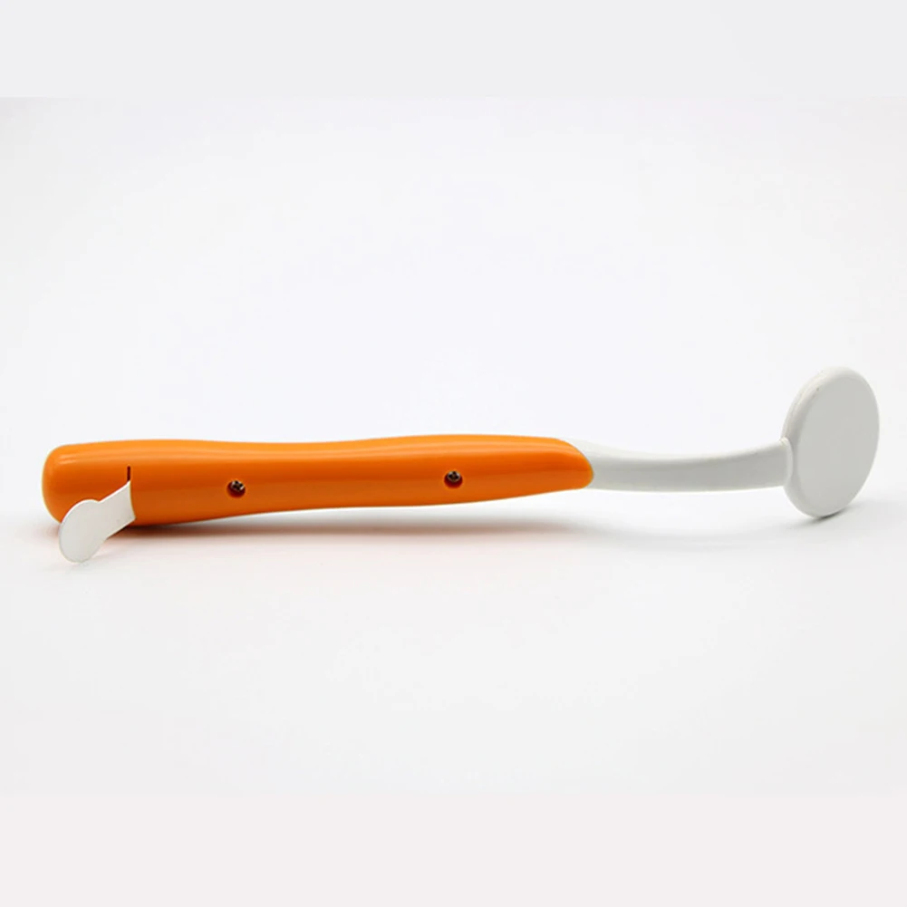 

Oral Care Home Use Teeth Non-slip Handle Clinics Clean Stain Mouth Super Bright Machine Illuminated LED Light Tool Dental Mirror