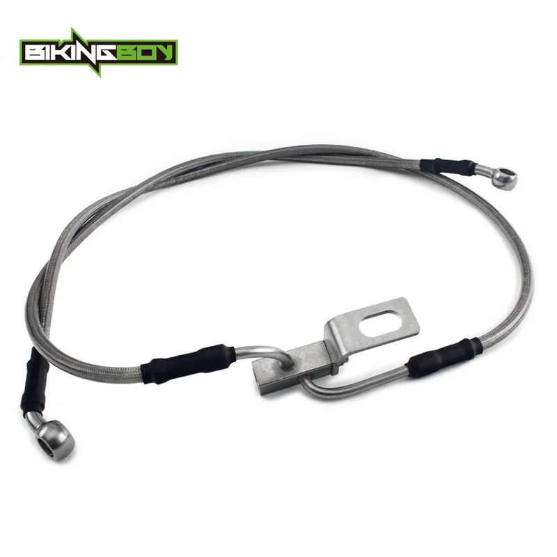 BIKINGBOY " расширение переднего управления для Harley Softail FXSTC FLSTN FLSTC Slim FLS FXST FLSTSE 07-17 16 15 14 13 12 11 10 09 - Цвет: Brake Line