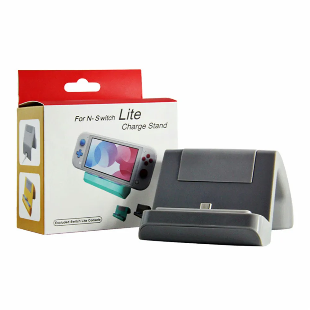Type-c USB 3,1 Зарядная база для Ns Switch Lite консоль портативная usb-подставка для зарядки настольное зарядное устройство для переключателя xiaod Lite