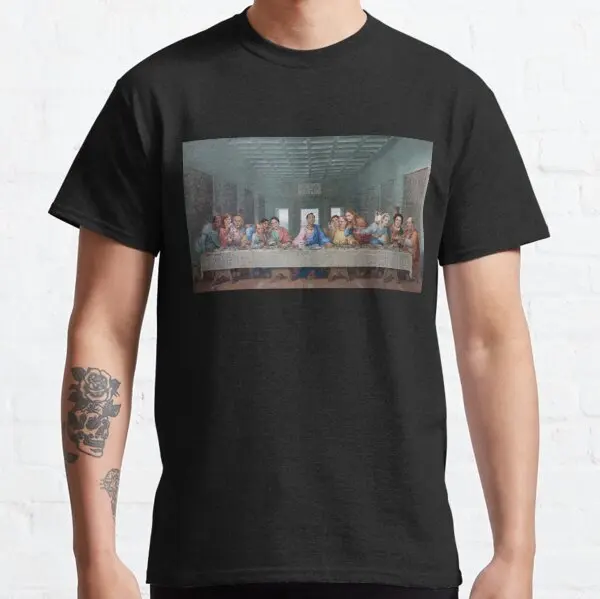 

The Last Supper Office Edition STRING Men's Fashion Breaking Bad t Shirt Tshirt Short Sleeve Tee Hipster Tops