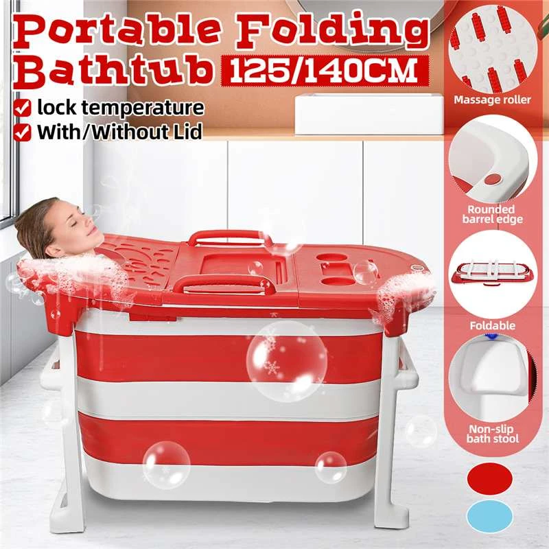 Portable Bathtub Folding Bath Folding Silicone Bathtubs Inflatable