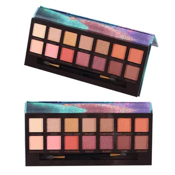 

14 Colors Long-lasting Waterproof Eye Shadow Glitter Eye Shadow Matte Eyeshadow Palette New Arrival