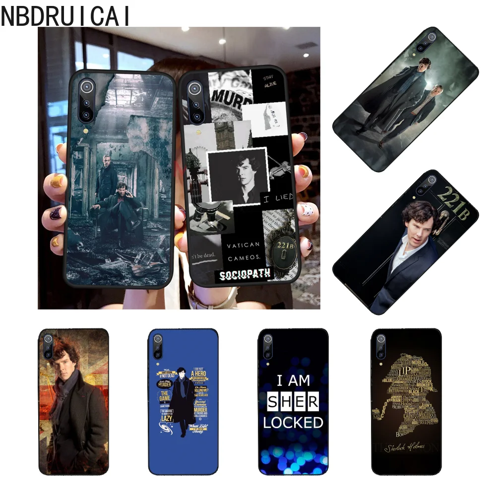 Nbdruicai I Am Sherlock Holmes Sherlocked Painted Phone Case For Xiaomi Redmi Note 8 8a 7 6 6a 5 5a 4 4x 4a Go Pro Plus Prime Half Wrapped Cases Aliexpress