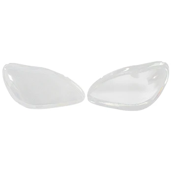 

2x Car Headlight Cover Lampshade Waterproof Bright Cover Fit for Benz W220 -Left & Right