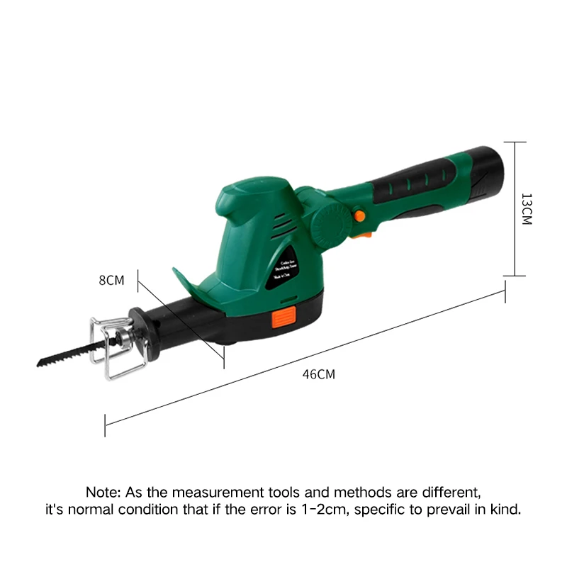 East Power Tools Rechargeable 10.8V Li-Ion Battery Cordless Electric Saw Garden Reciprocating Factory Direct Selling ET1302
