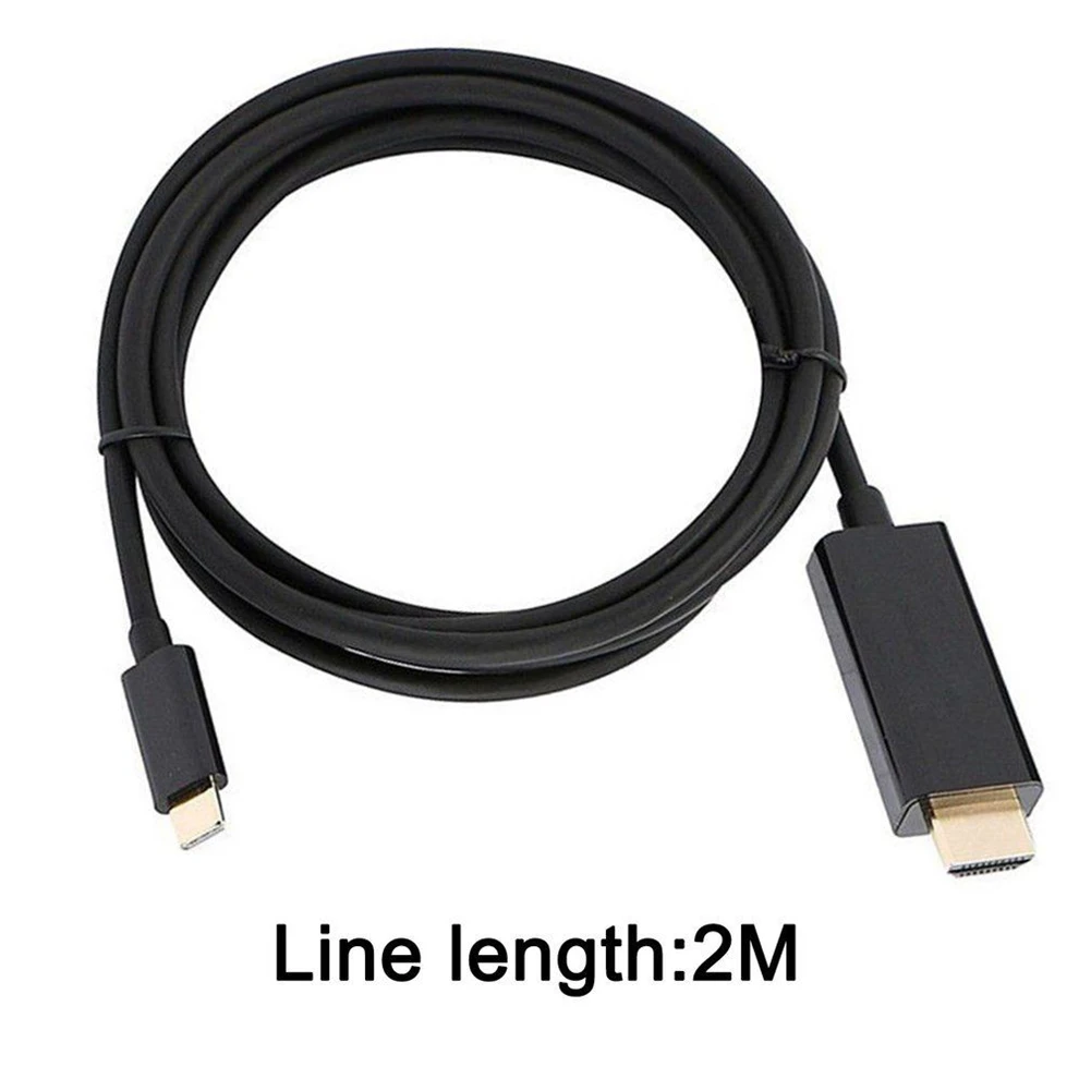 Дисплей порт Расширенный видео планшет USB 3,1 адаптер кабель type-C к HDMI мужчин и мужчин ультра конвертер