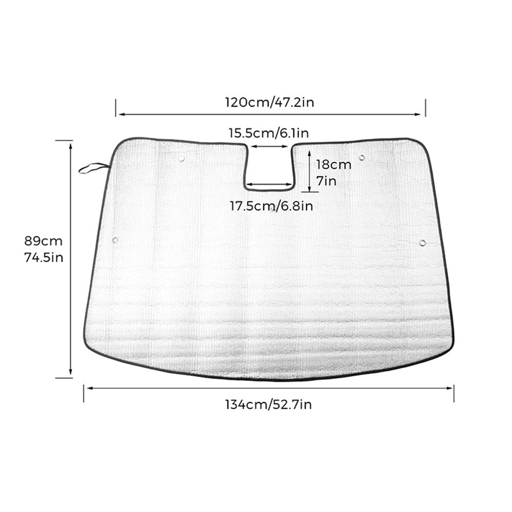 

Car Styling Auto Windshield Sunshade Heat Shield Sun Visor Mat for Tesla Model 3