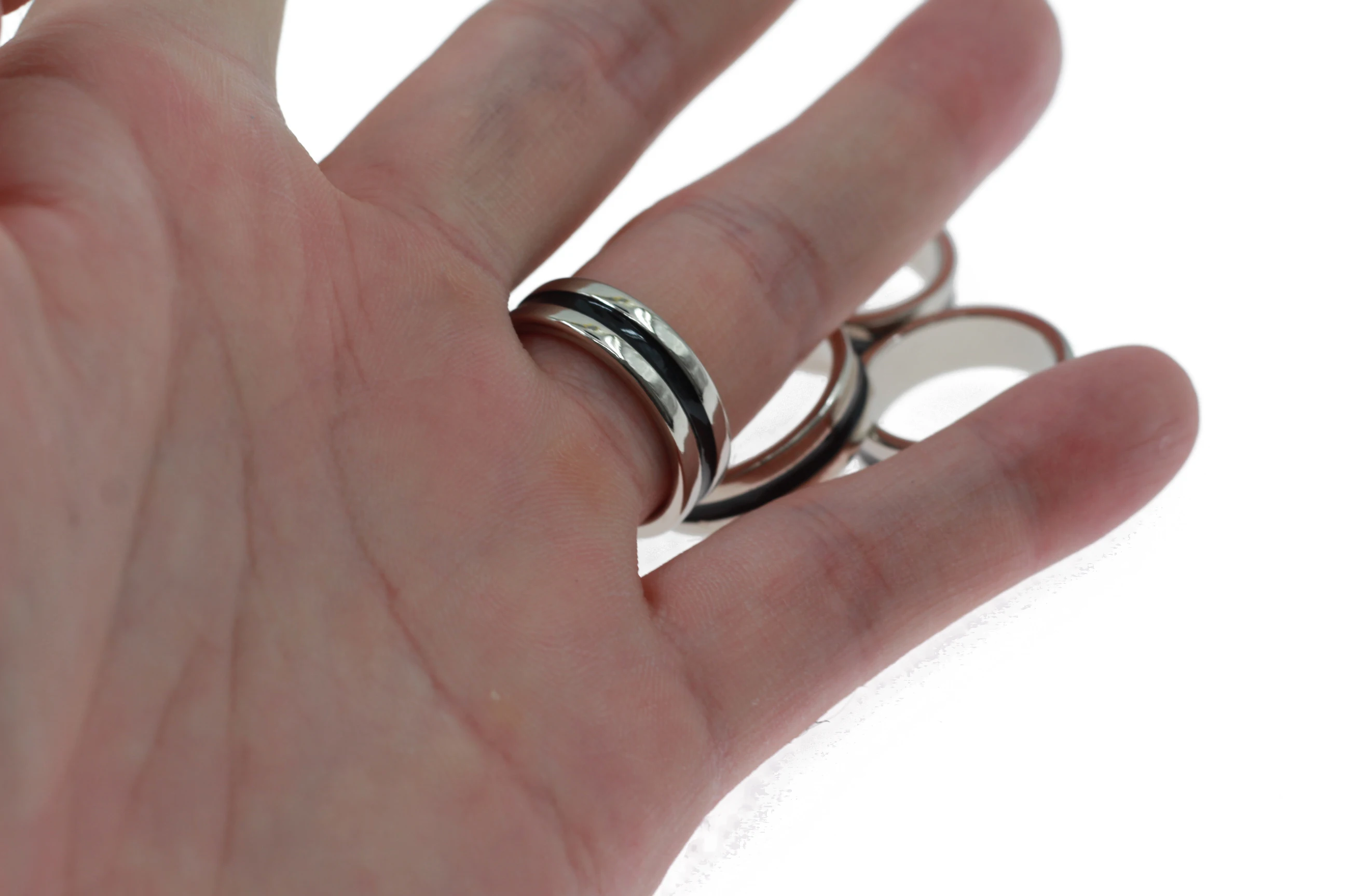 블랙 서클 Pk 반지 강력한 자기 자석 반지 동전 손가락 장식 18/19/20/21mm 크기 매직 트릭 특수 효과 소품 -  AliExpress