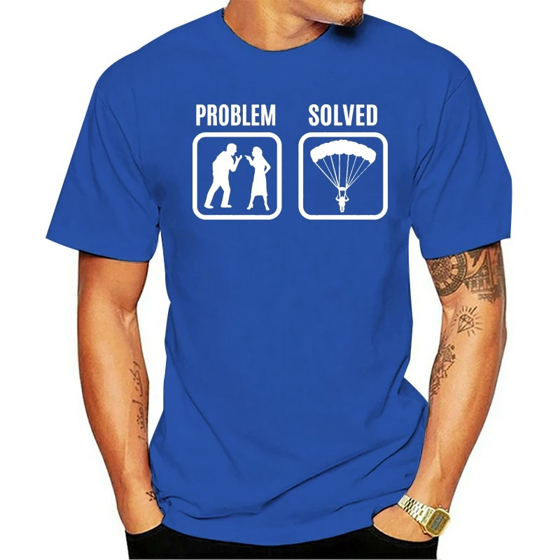 

2020 NEW T Shirt paragliding Design Short Sleeve S-XXXL Basic Solid Fitness Funny Spring Vintage