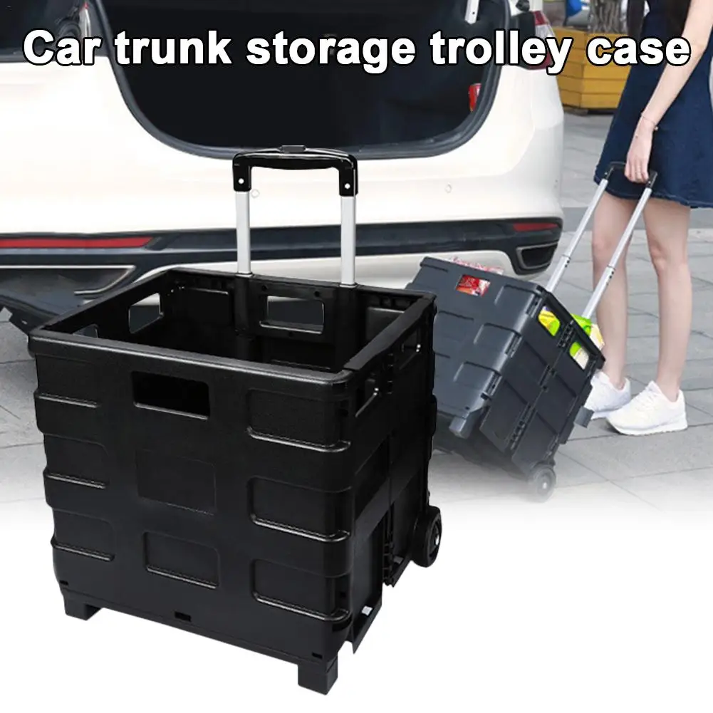 Автомобильный чемодан для хранения тележки Складной автомобильный интерьер
