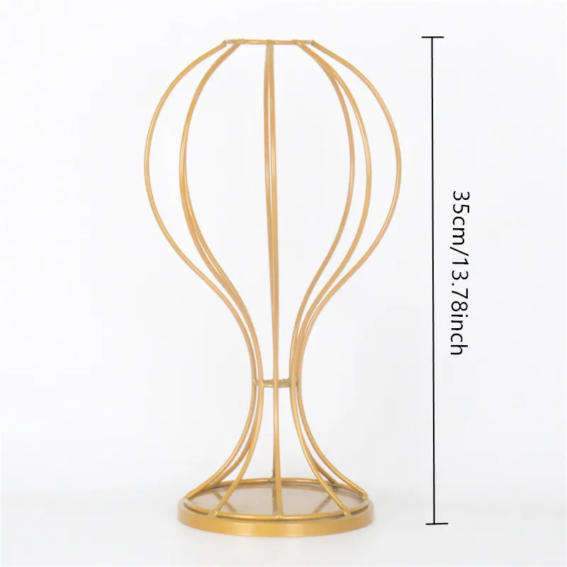 Personalizado 35cm peonias de seda BOLA DE FLORES ARTIFICIALES centros de mesa decoracion arreglo para boda telon de - Цвет: Candlestick B